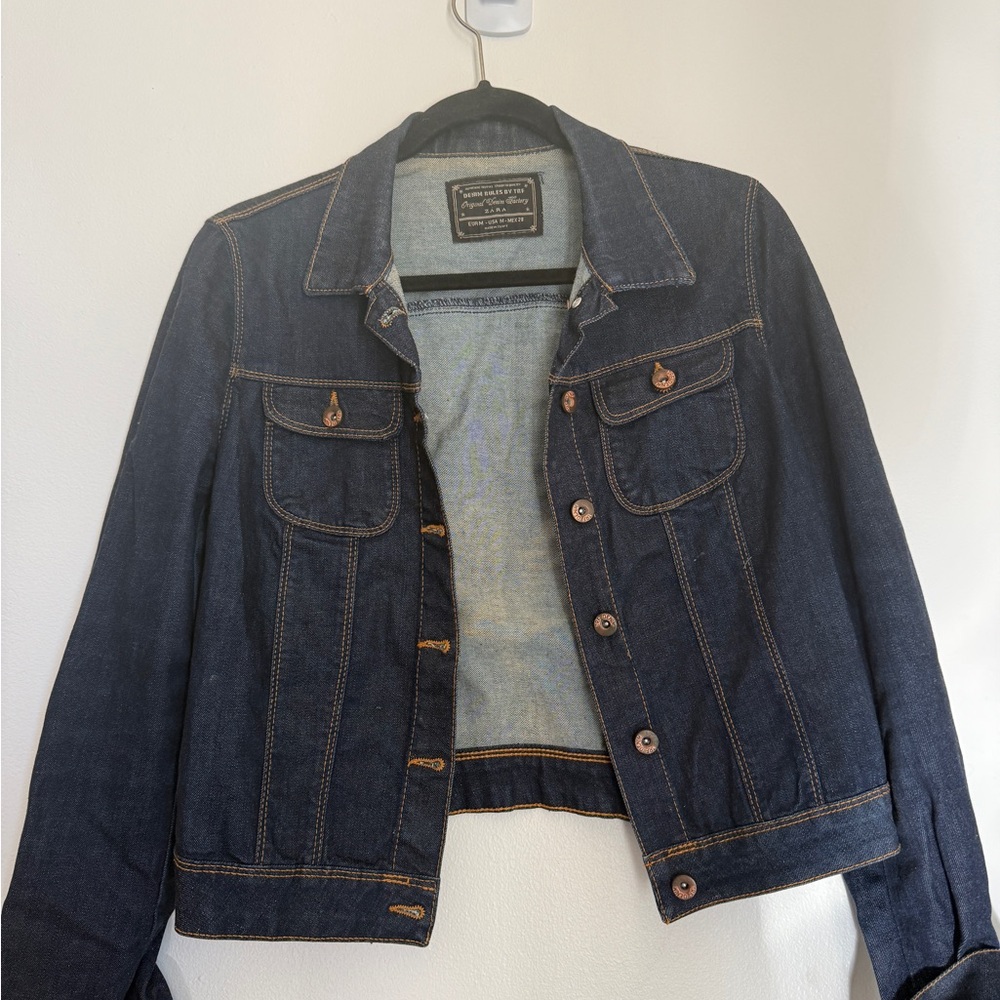 Zara Blue Denim Jacket